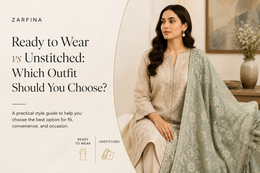Ready to Wear vs Unstitched: Which Outfit Should You Choose?