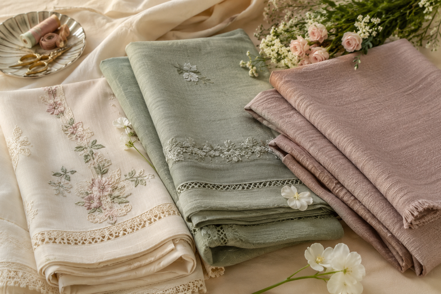 Lawn, Karandi or Khaddar? A Seasonal Fabric Guide