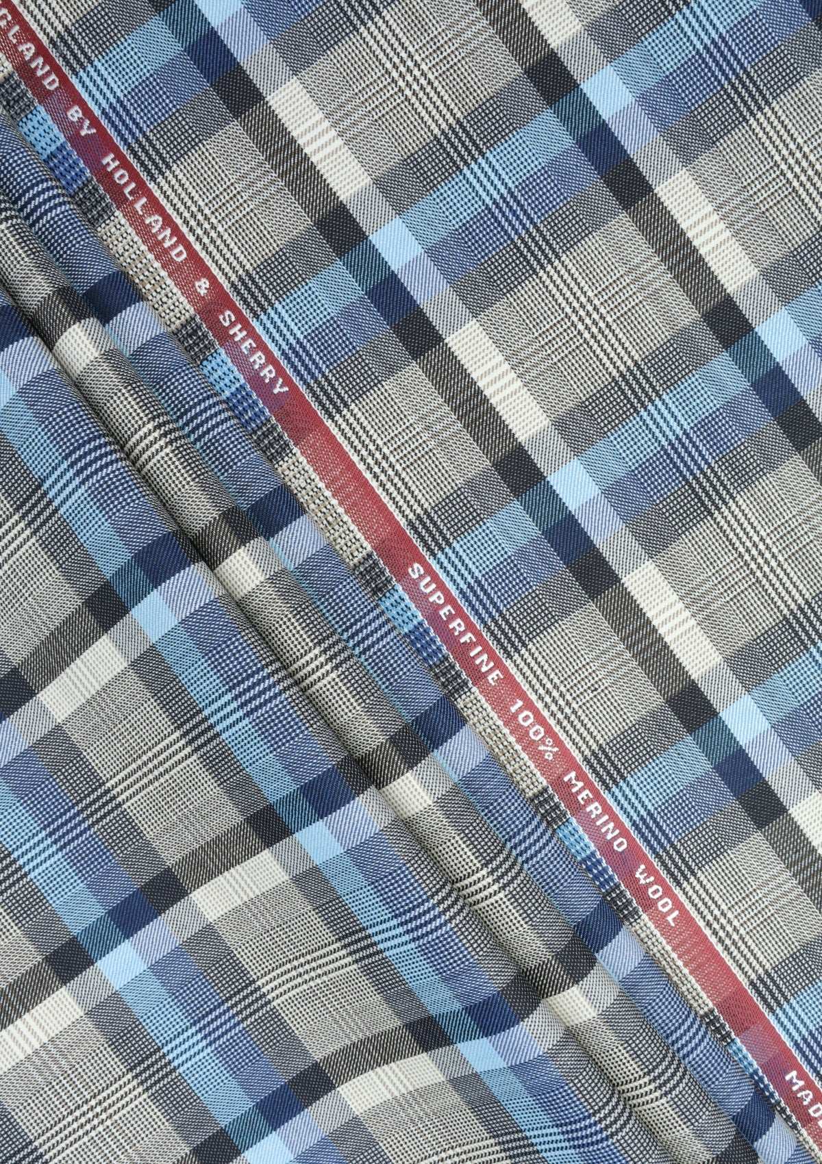 Holland & Sherry Merino Wool Fabric - B Skin photo 2