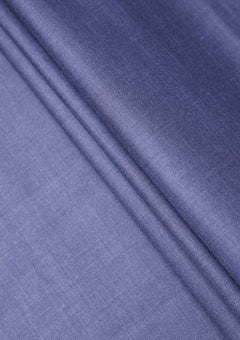 Loro Piana Travel Line Mooving Wool Fabric - Blue photo 1