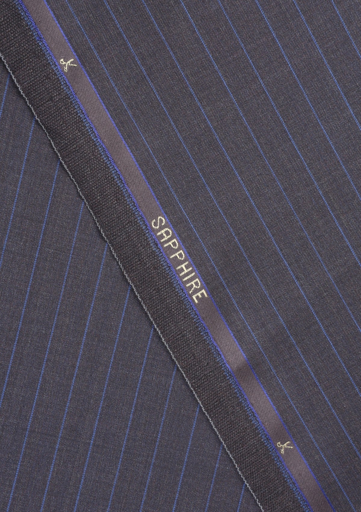 Drapers Sapphire Wool Fabric - D Brown photo 2