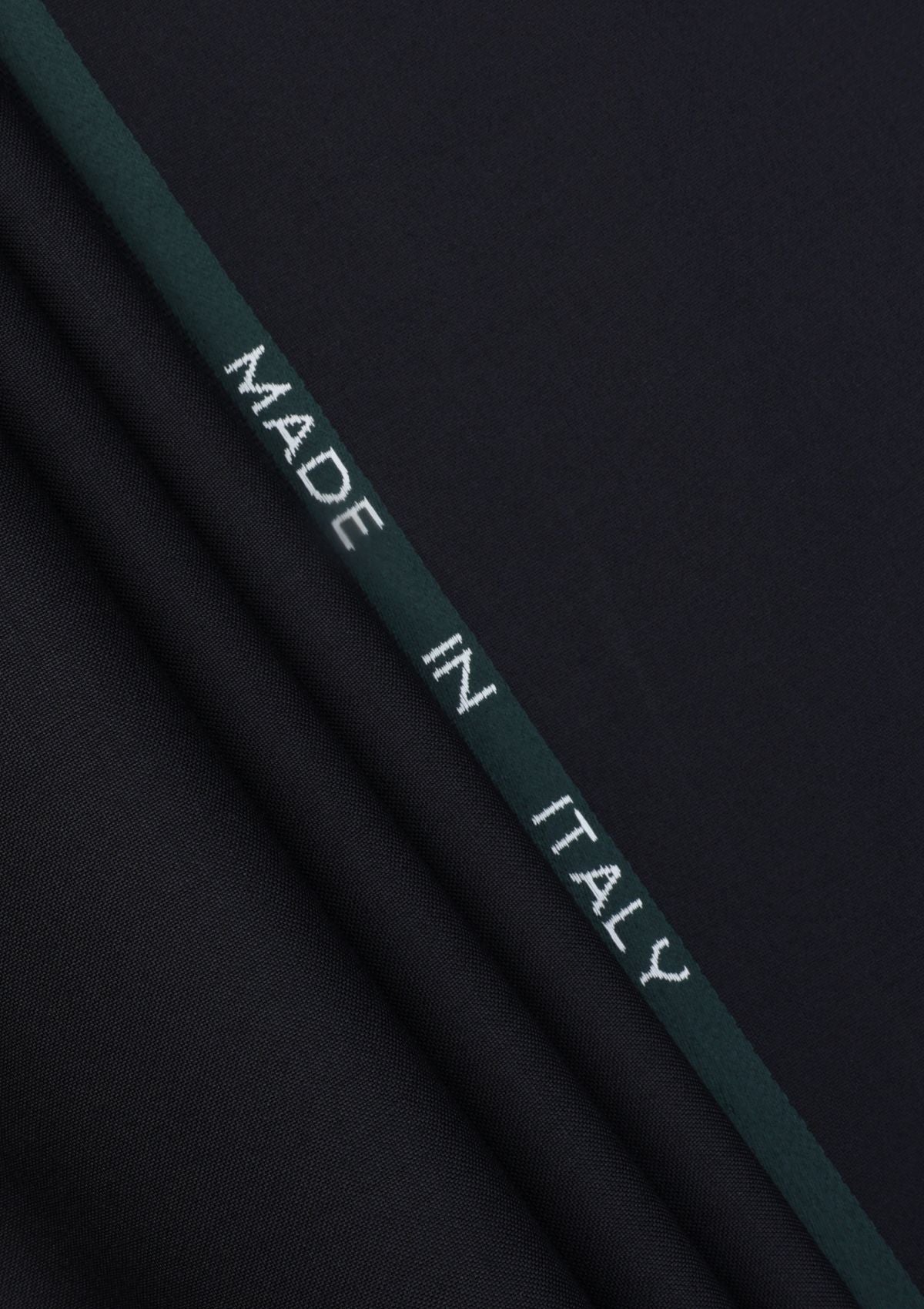 Reda Super 110'S Solid Weave 240 GM Wool Fabric - Navy photo 1