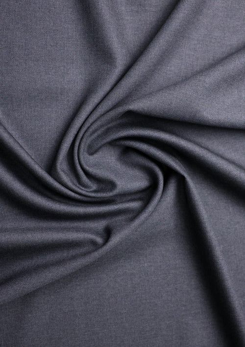 Cerruti Prestige Lanificio Super 130's Wool Fabric D#01 - Grey 2 photo 2