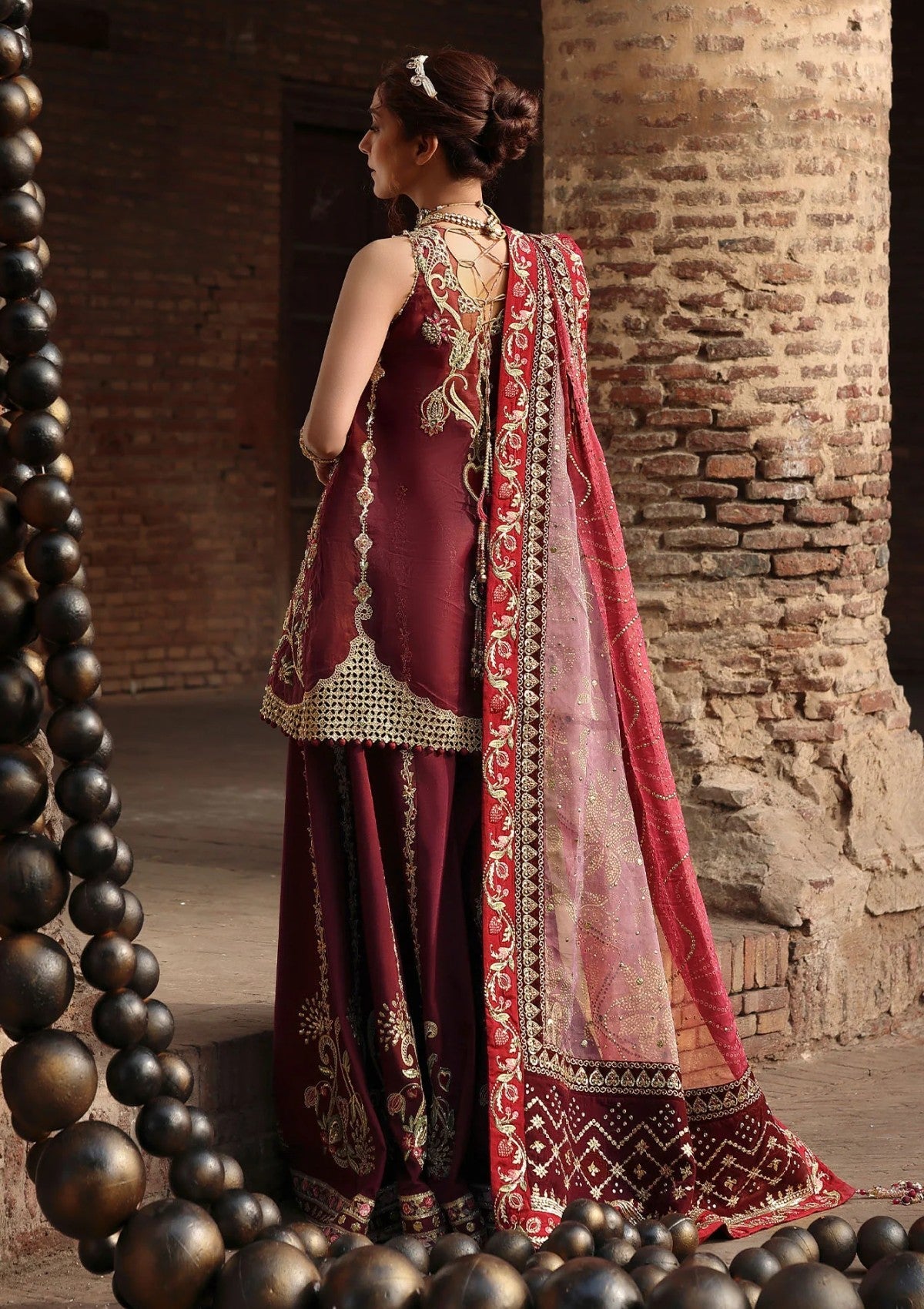 Formals - Crimson - Jhilmil Wedding 26 - CW-D#02 - NAZO image 2