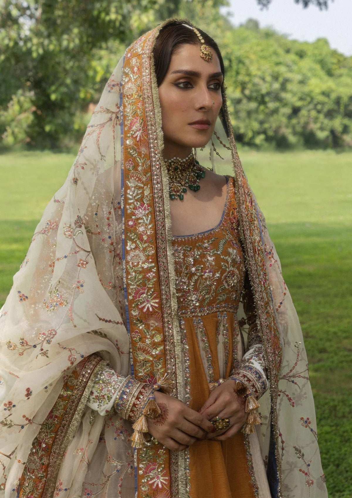 Formals - Hussain Rehar - The Doll House Festive Unstitched 26 - Mehru photo 2