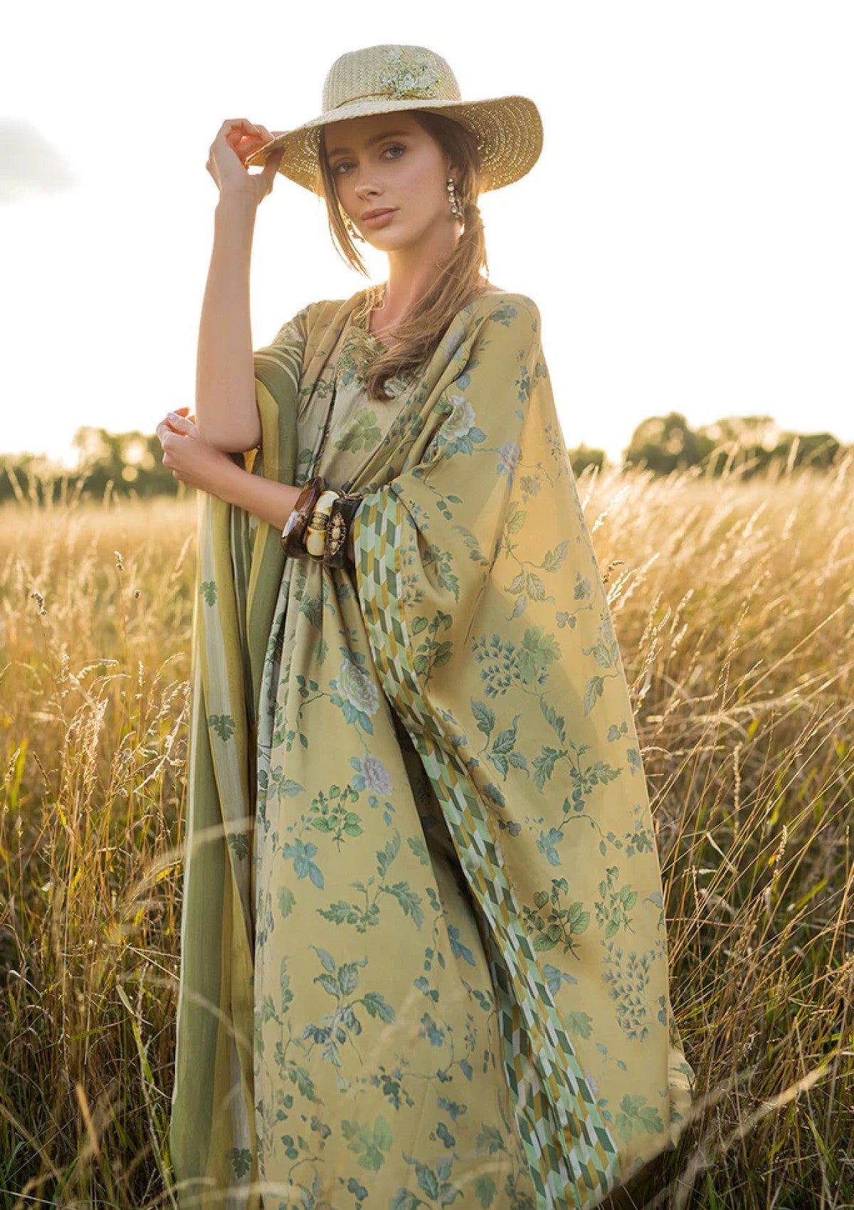 Winter - Sobia Nazir - Satin Edit - Unstitched 25 - SU#04 photo 2