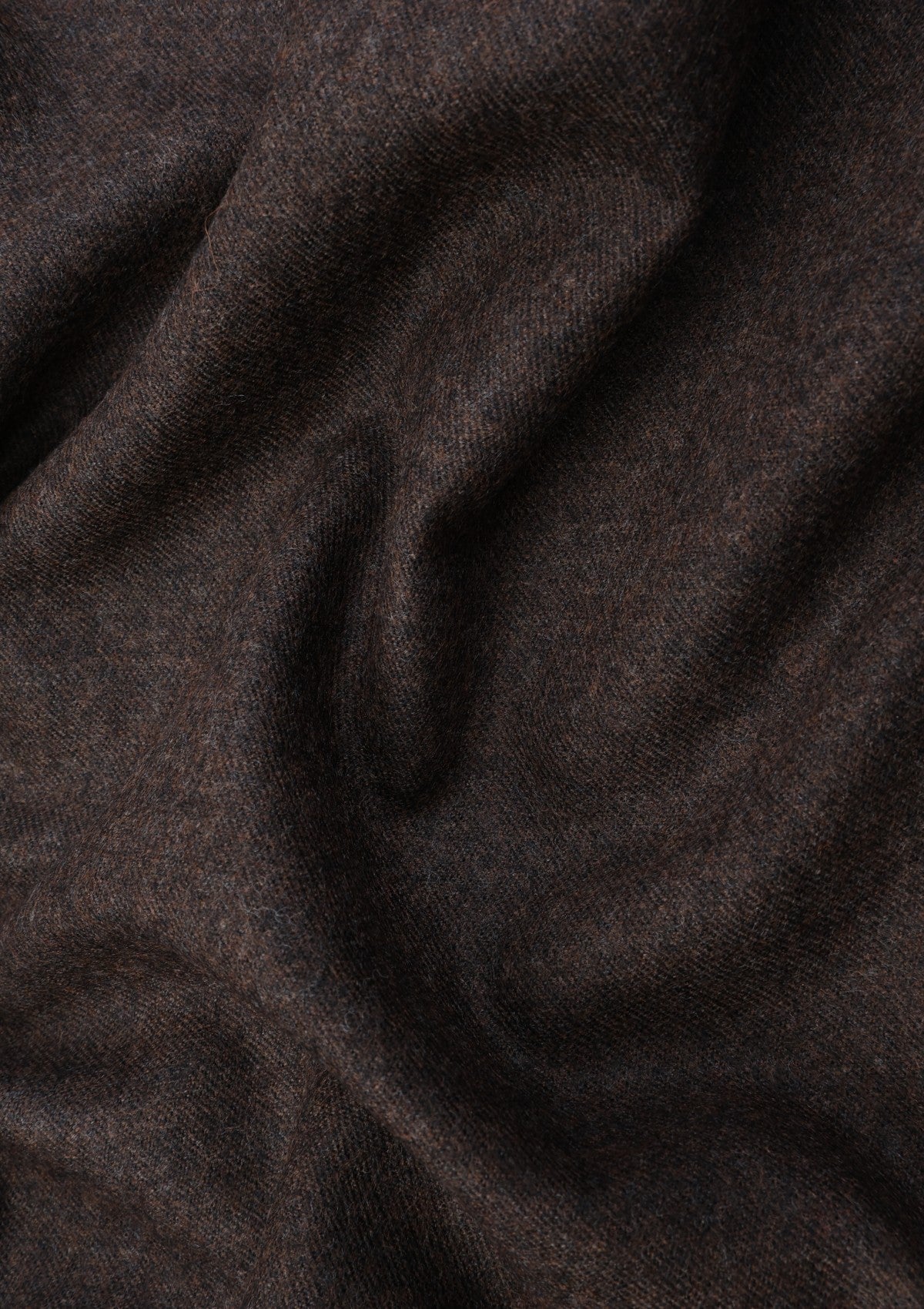 Drago Rugby Flannel Super 130's Wool Fabric - D Brown photo 2