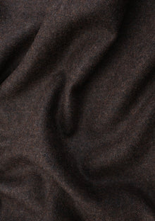 Drago Rugby Flannel Super 130's Wool Fabric - D Brown photo 2