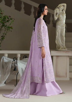 Formals - Emaan Adeel - Modern Heirloom Unstitched Chiffon 26 - EMMELINE photo 3