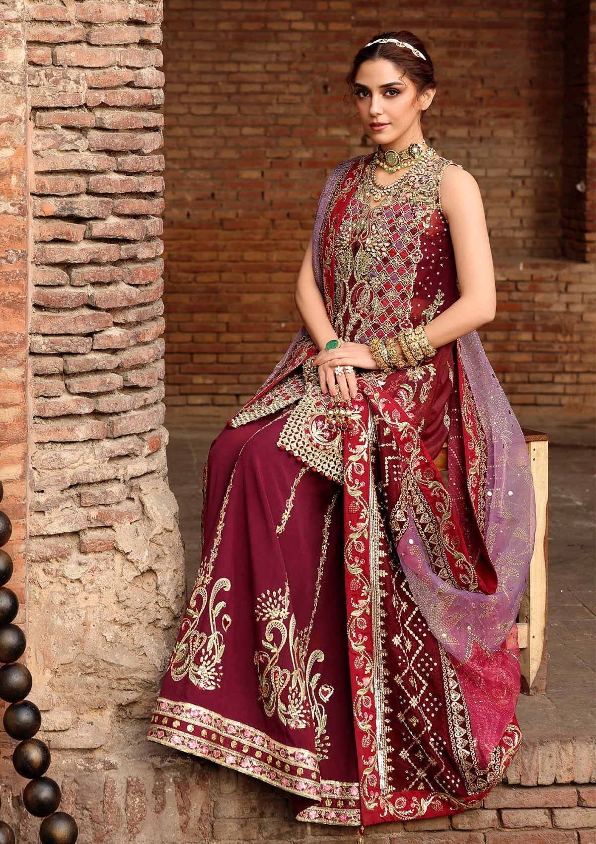 Formals - Crimson - Jhilmil Wedding 26 - CW-D#02 - NAZO image 4