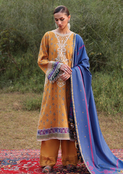 Winter - Sadaf Fawad Khan - Siraa - Unstitched 25 - SFK#10 - GUL BAHAR photo 1