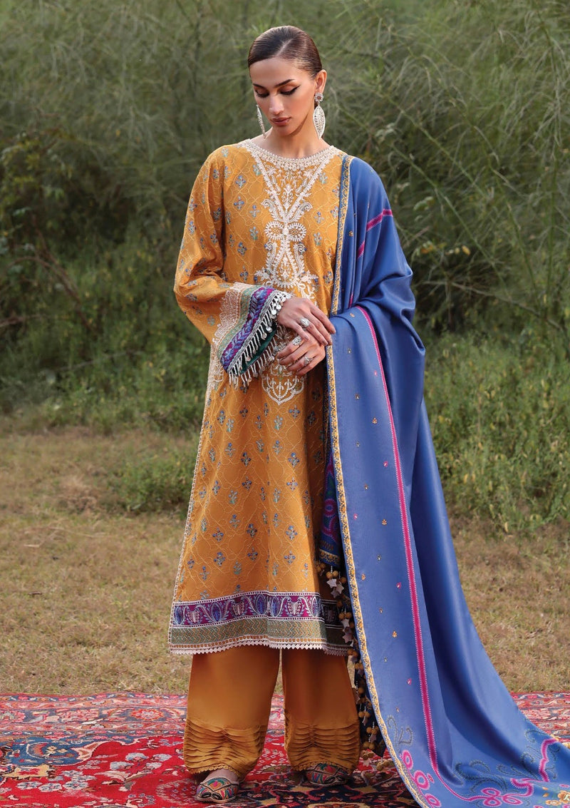 Winter - Sadaf Fawad Khan - Siraa - Unstitched 25 - SFK#10 - GUL BAHAR