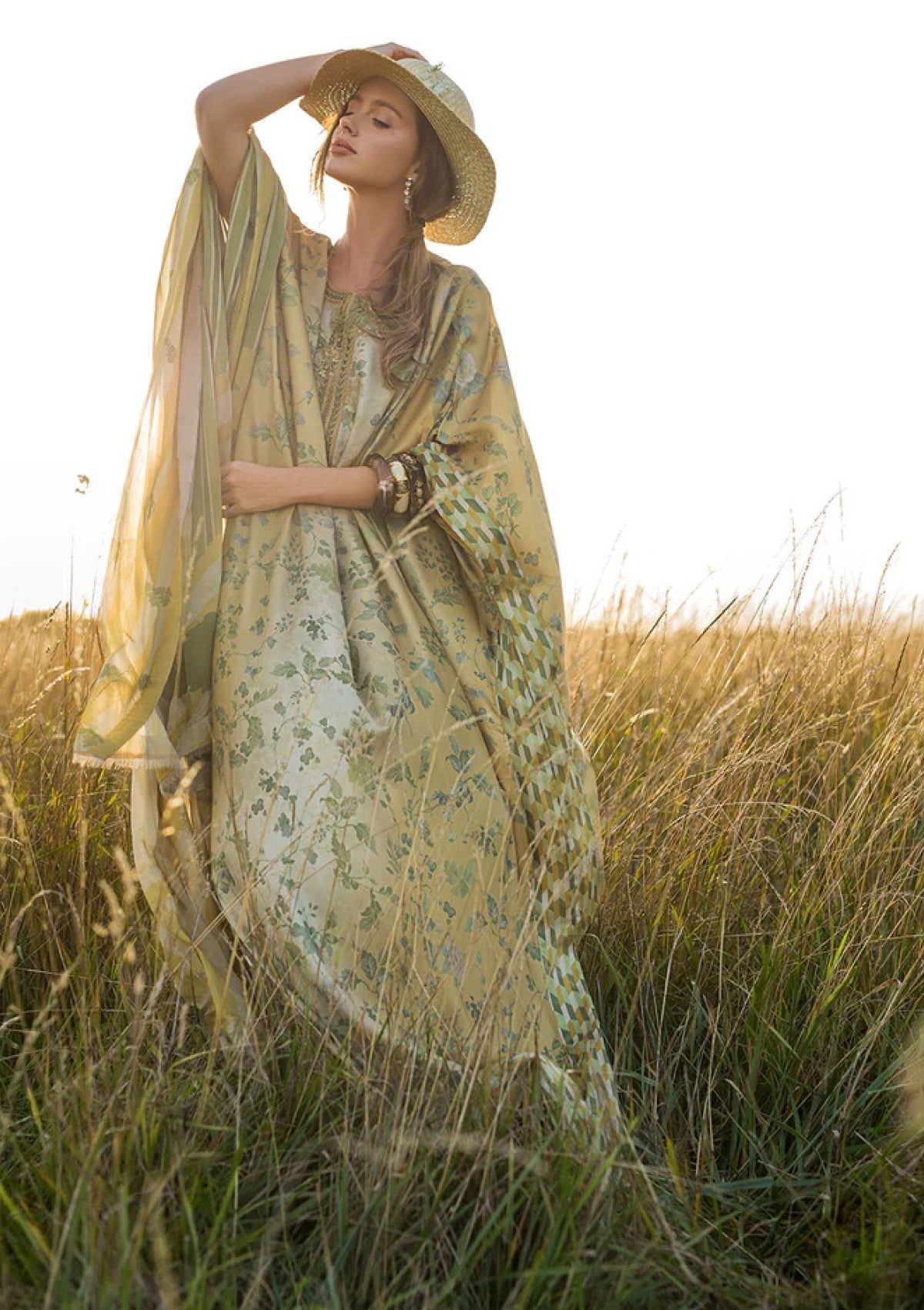 Winter - Sobia Nazir - Satin Edit - Unstitched 25 - SU#04 photo 3
