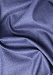 Loro Piana Travel Line Mooving Wool Fabric - Blue photo 2