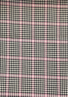 Holland & Sherry Selvage Check Wool Fabric - P Fawn photo 2