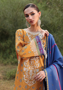 Winter - Sadaf Fawad Khan - Siraa - Unstitched 25 - SFK#10 - GUL BAHAR photo 2