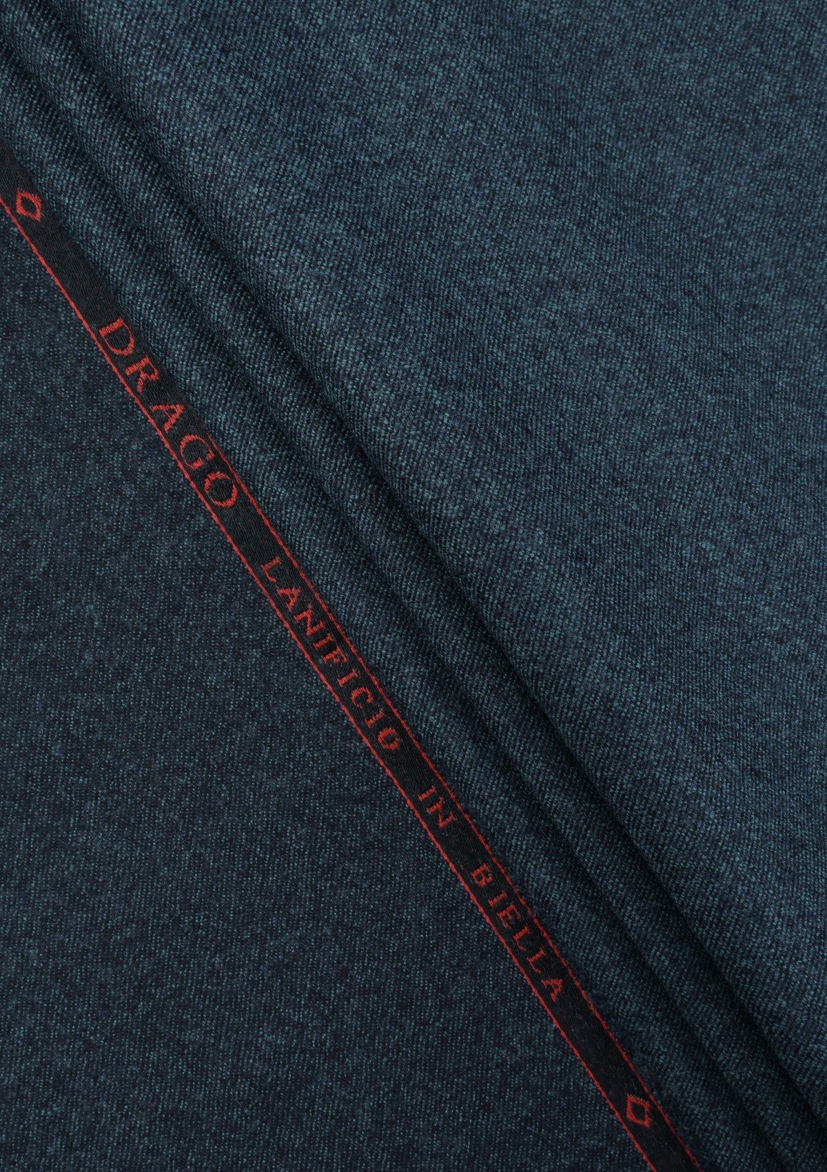 Drago Rugby Flannel Super 130's Wool Fabric - Zink photo 1