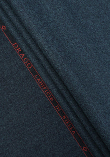Drago Rugby Flannel Super 130's Wool Fabric - Zink photo 1