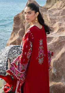 Lawn - Sadaf Fawad Khan - Siraa - Luxury 26 - Laal photo 4