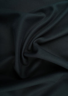 Elite Men Cavani World Finest Plain Cotton Fabric - Black image 2