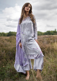 Winter - Sobia Nazir - Satin Edit - Unstitched 25 - SU#03 photo 1