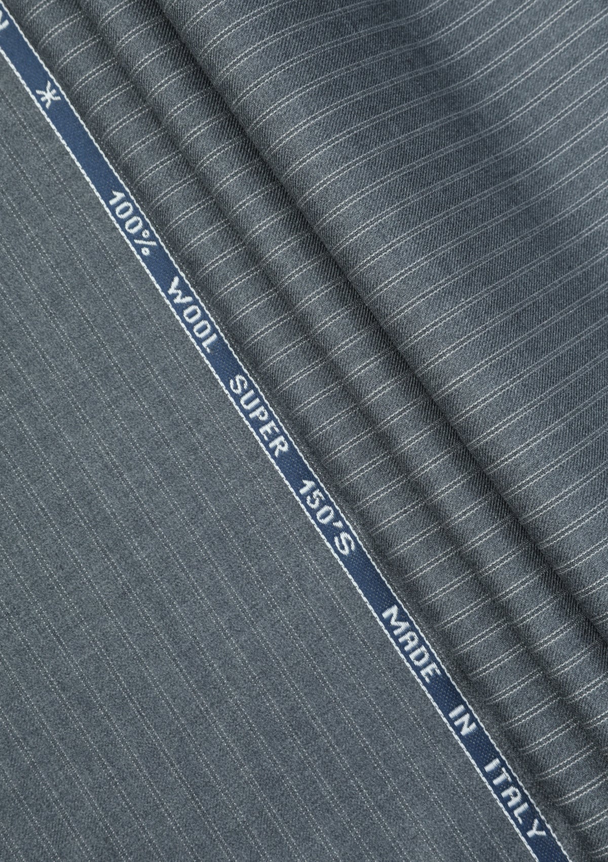 Guabello Super 150's Seven Wool Fabric - Grey photo 2