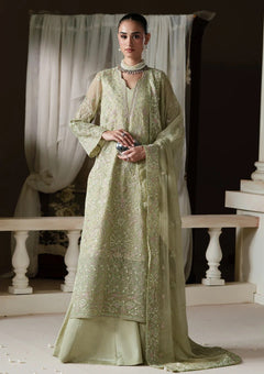 Formals - Emaan Adeel - Modern Heirloom Unstitched Chiffon 26 - MODERN BELLE photo 1