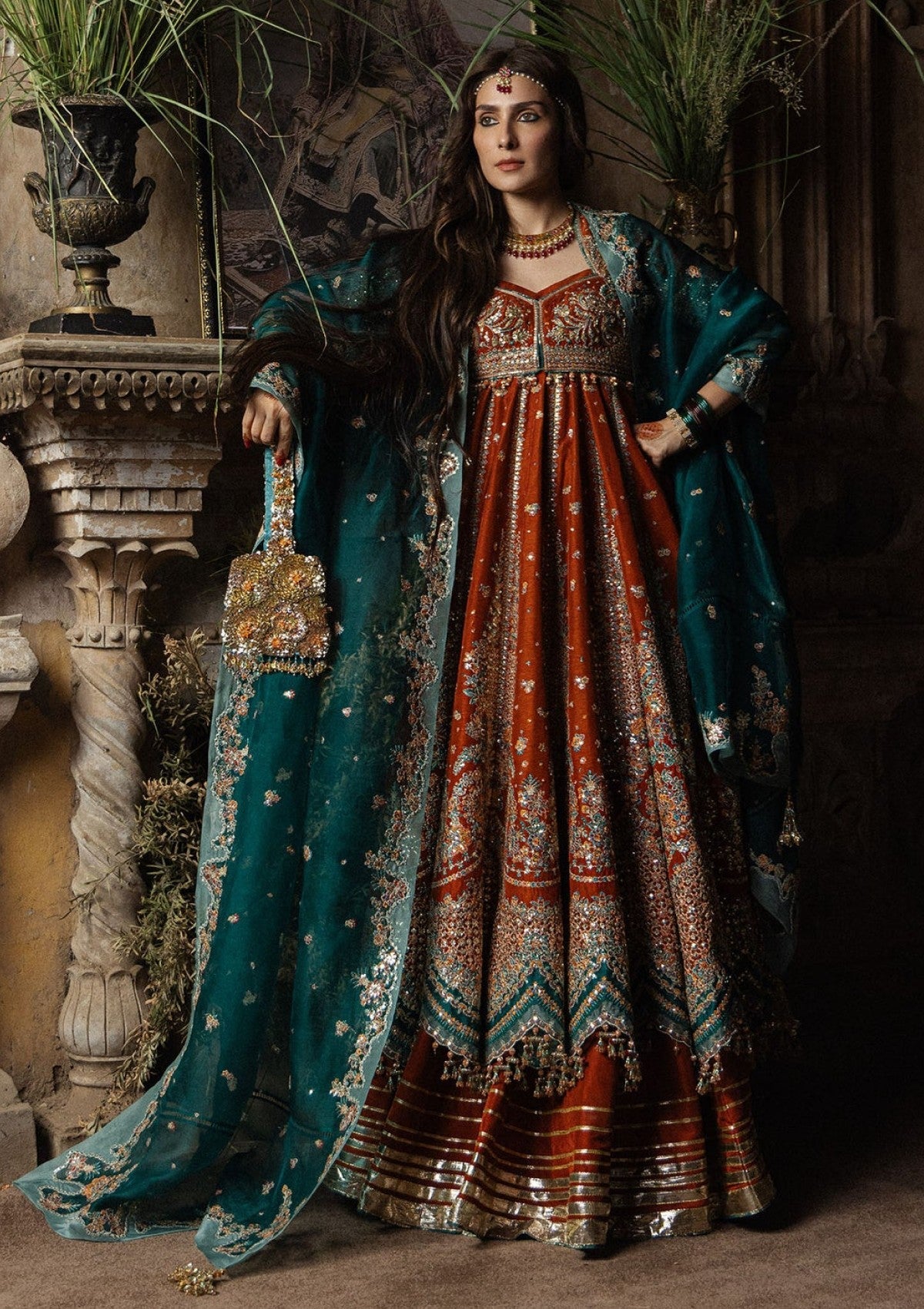 Formals - Hussain Rehar - The Doll House Festive Unstitched 26 - Zarin photo 1