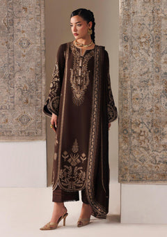 Winter - Qalamkar - Qline - Linen 26 - QLW#04 - Shaheen photo 1
