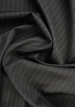 Carlo Barbera Super 150'S Wool Fabric - Brown image 2