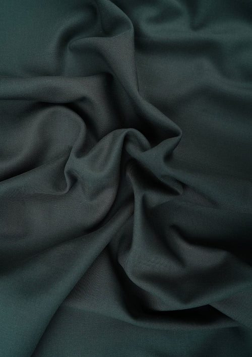 Elite Men Cavani World Finest Plain Cotton Fabric - D Green image 2