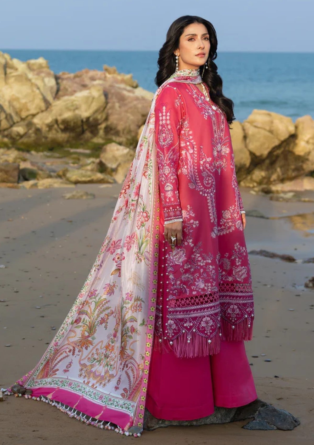 Lawn - Sadaf Fawad Khan - Siraa - Luxury 26 - Gulrukh photo 2