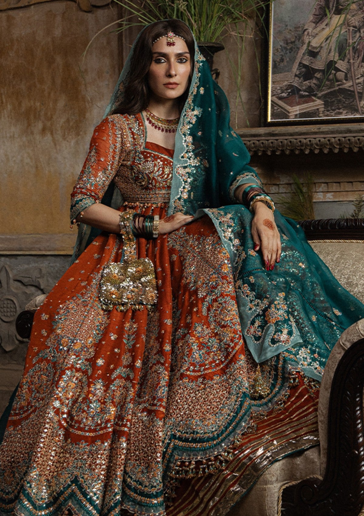 Formals - Hussain Rehar - The Doll House Festive Unstitched 26 - Zarin photo 3