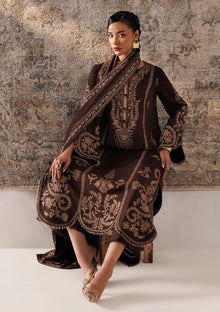 Winter - Qalamkar - Qline - Linen 26 - QLW#04 - Shaheen photo 2