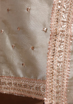 Formals - Bahawalpur Pehnawa - Masuri Gota Work - 2 Piece - D#08 - photo 3