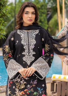 Lawn - Saad Shaikh - Mojito - Printed 25 - SS#1100 - Zestel image 3