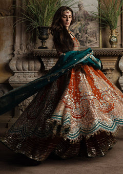 Formals - Hussain Rehar - The Doll House Festive Unstitched 26 - Zarin photo 4
