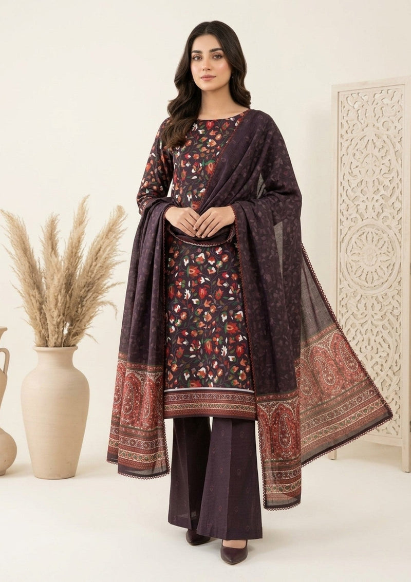 Winter - Rubaaiyat - Bana Dora Linen 26 - D#18 - Ch Brown