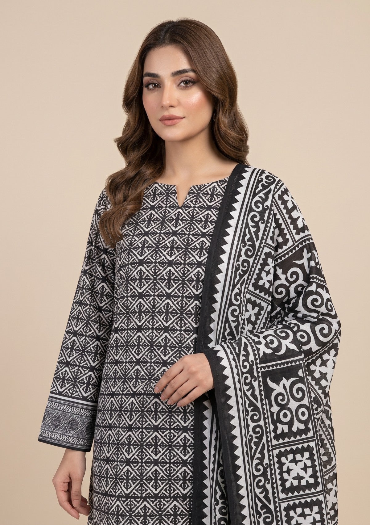 Winter - Rubaaiyat - Bana Dora Linen 26 - D#21 - Black & White photo 3