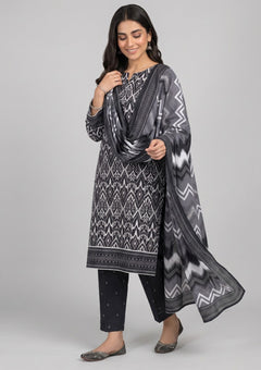 Winter - Rubaaiyat - Bana Dora Linen 26 - D#23 - Grey photo 1