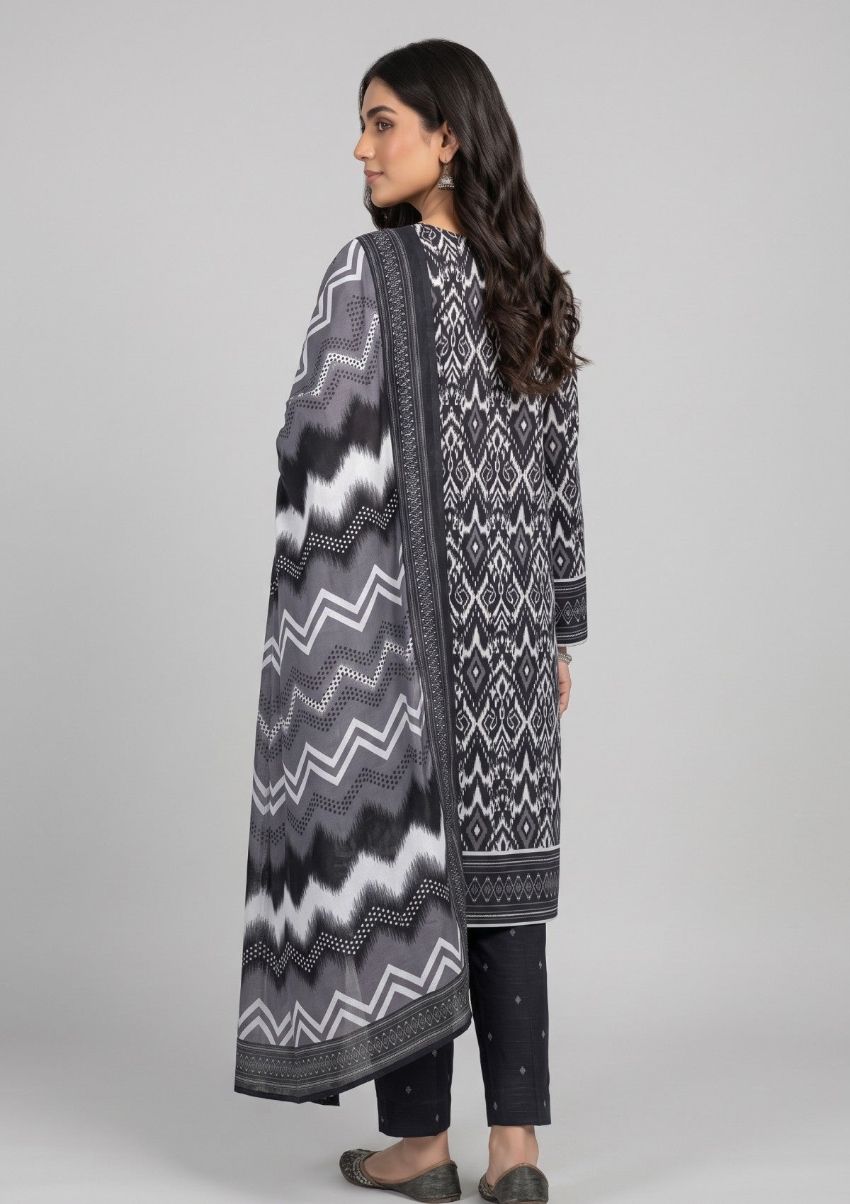 Winter - Rubaaiyat - Bana Dora Linen 26 - D#23 - Grey photo 2