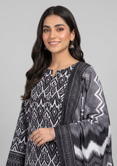 Winter - Rubaaiyat - Bana Dora Linen 26 - D#23 - Grey photo 3