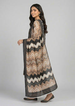 Winter - Rubaaiyat - Bana Dora Linen 26 - D#23 - Brown photo 4