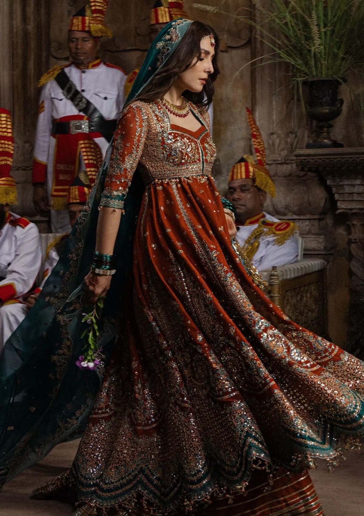Formals - Hussain Rehar - The Doll House Festive Unstitched 26 - Zarin photo 2