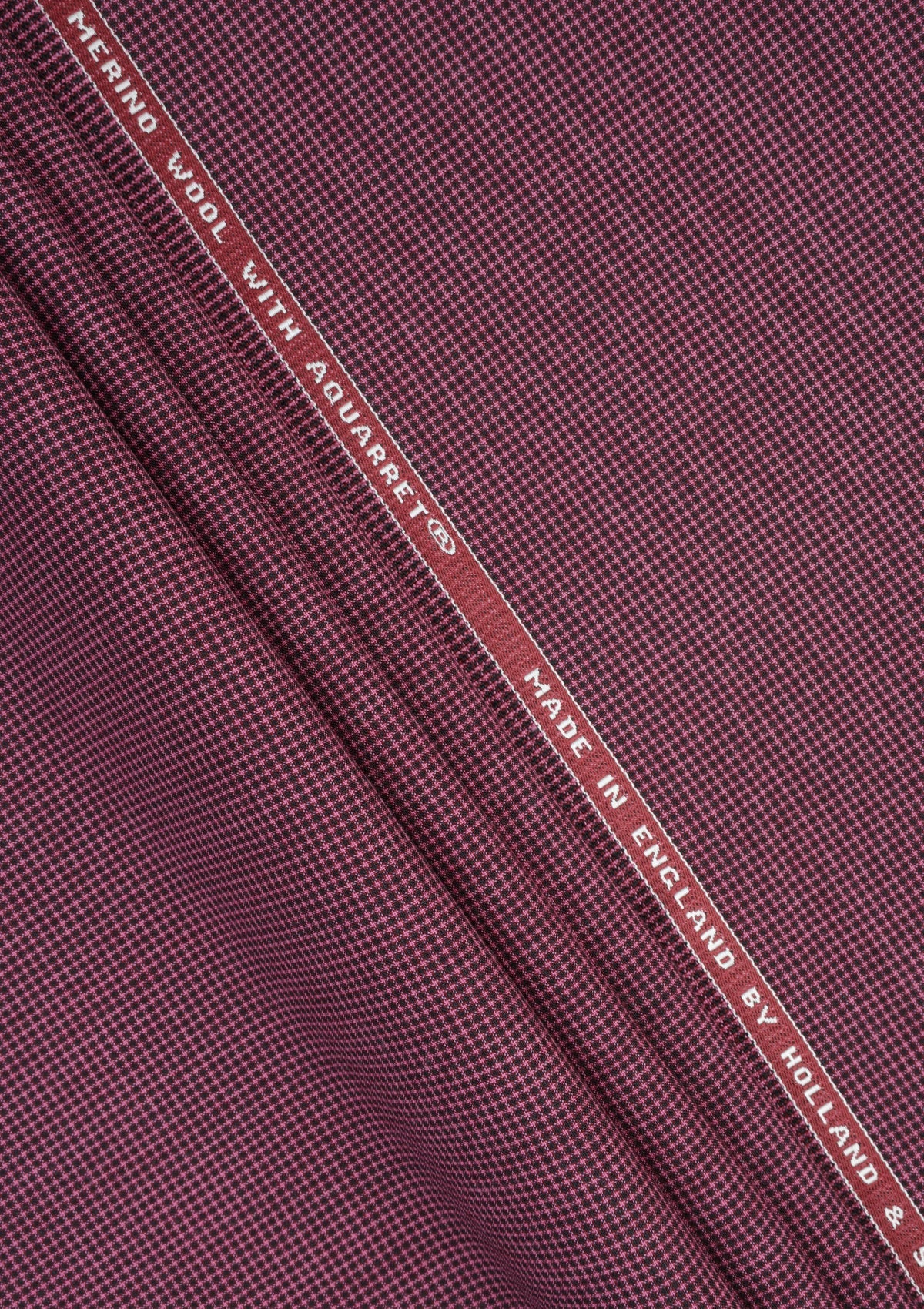 Holland & Sherry Merino Wool Fabric - D Pink photo 2