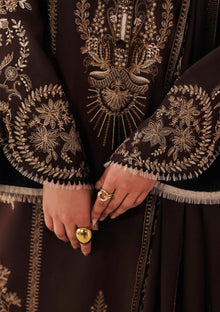 Winter - Qalamkar - Qline - Linen 26 - QLW#04 - Shaheen photo 4