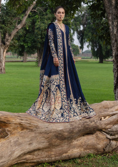 Formals - Hussain Rehar - The Doll House Festive Unstitched 26 - Neelum photo 3