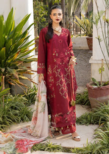 Lawn - Marwat Textiles - Gulmina - Dilkash 26 - D#09 - MAWRA image 1