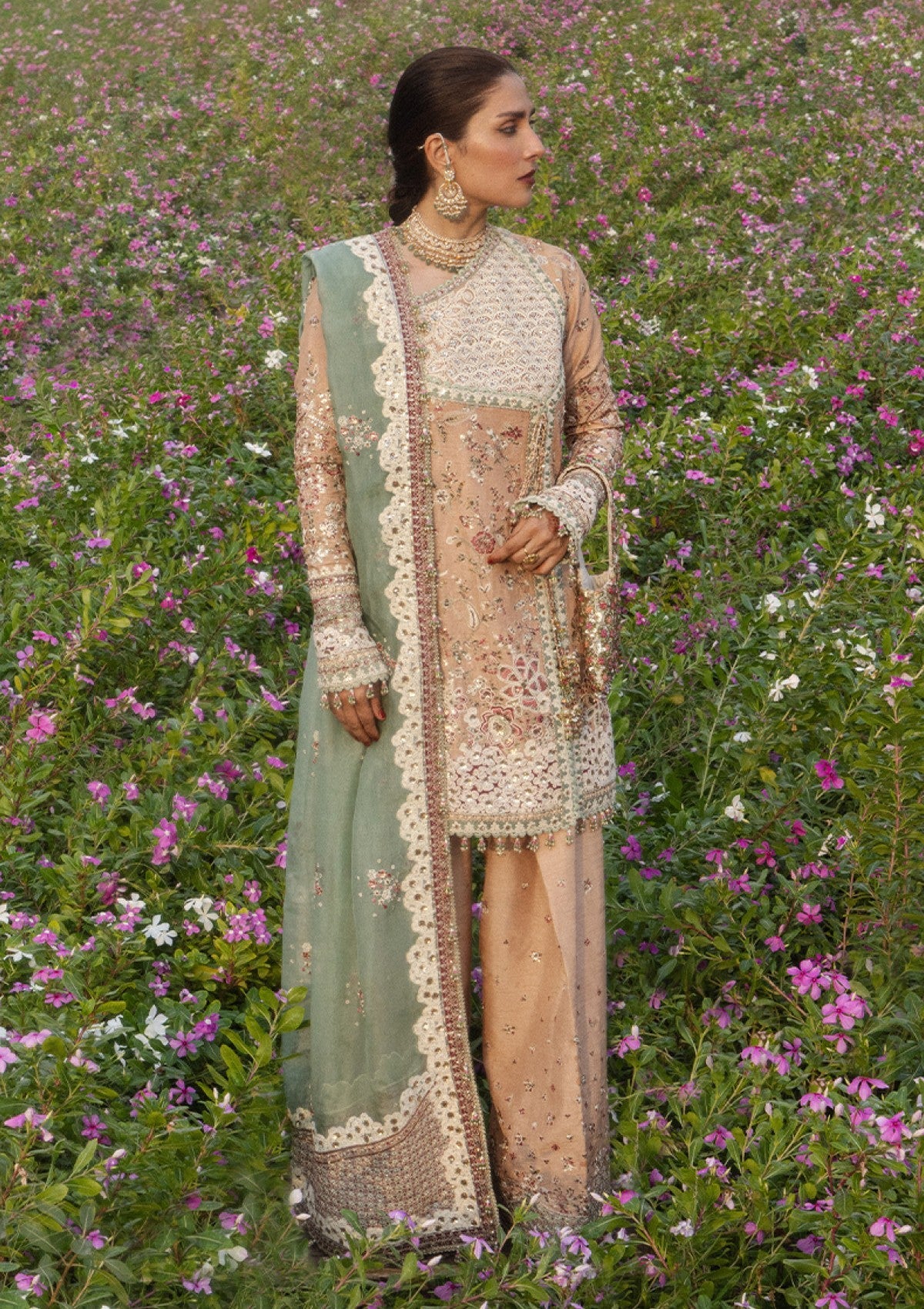 Formals - Hussain Rehar - The Doll House Festive Unstitched 26 - Gohar Ara photo 1