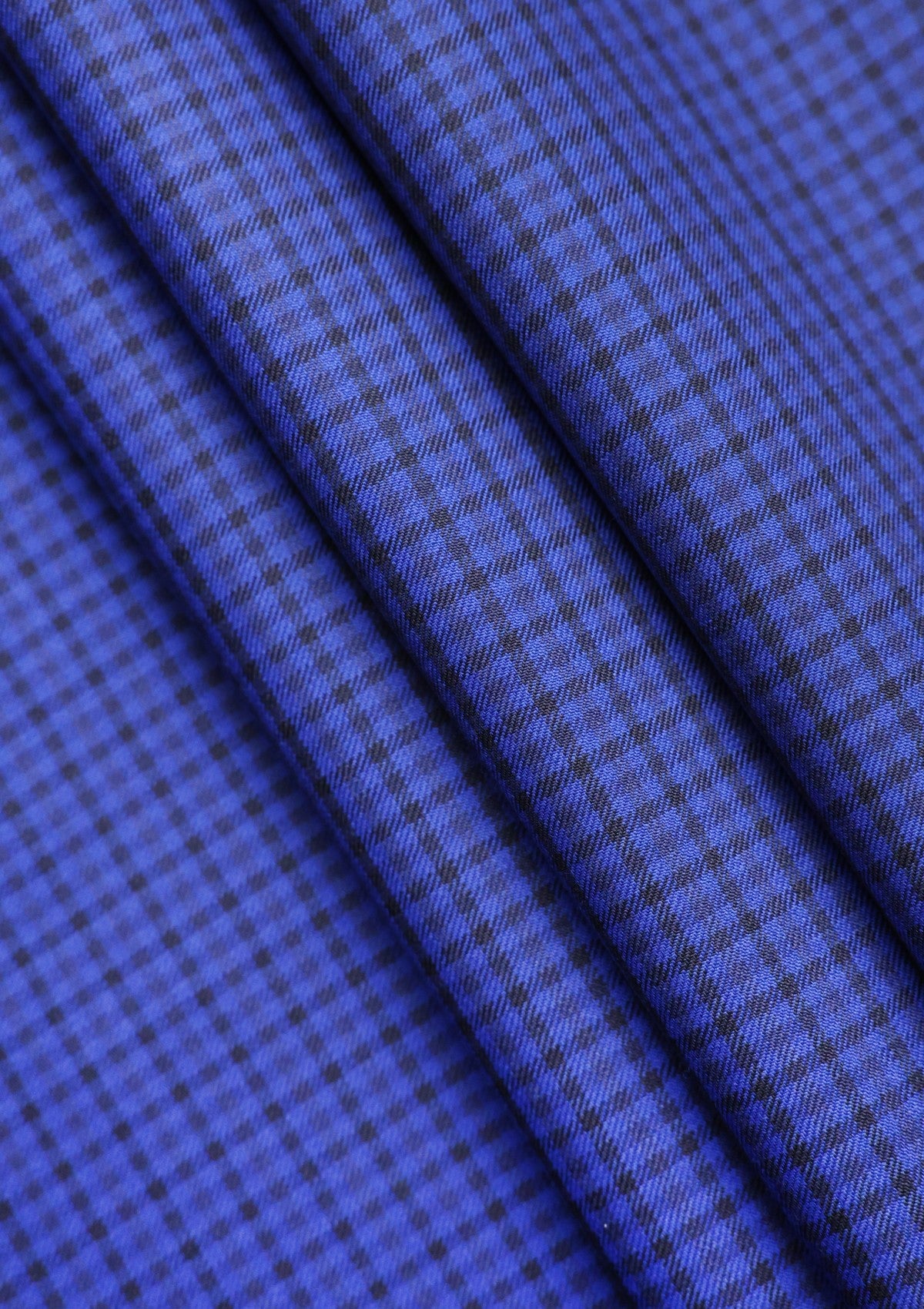 Cerruti Oxygen Fabric Super 130's Wool Fabric D#01 - Royal Blue photo 3